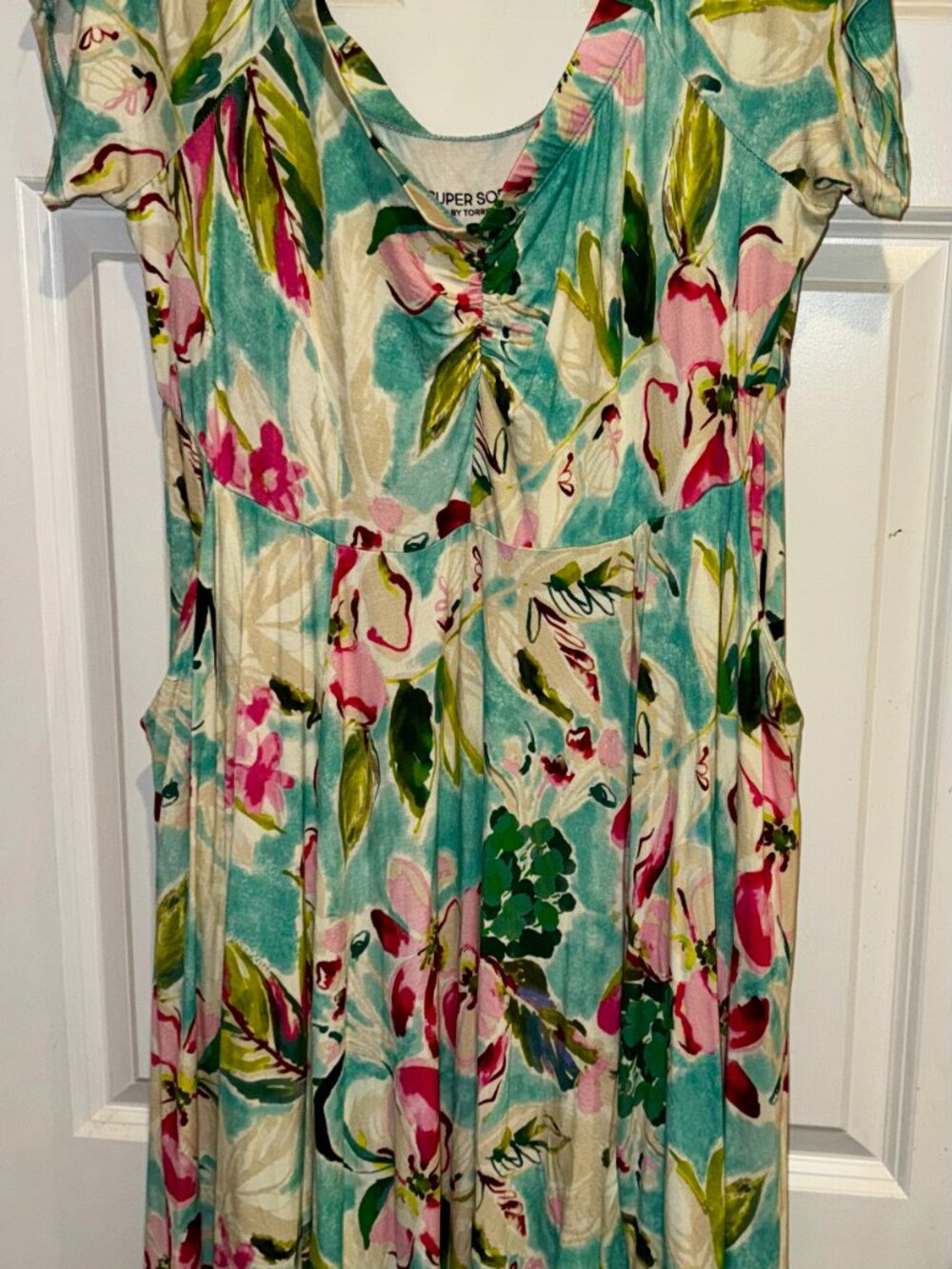 Torrid MintnGreen Skater Dress 1X